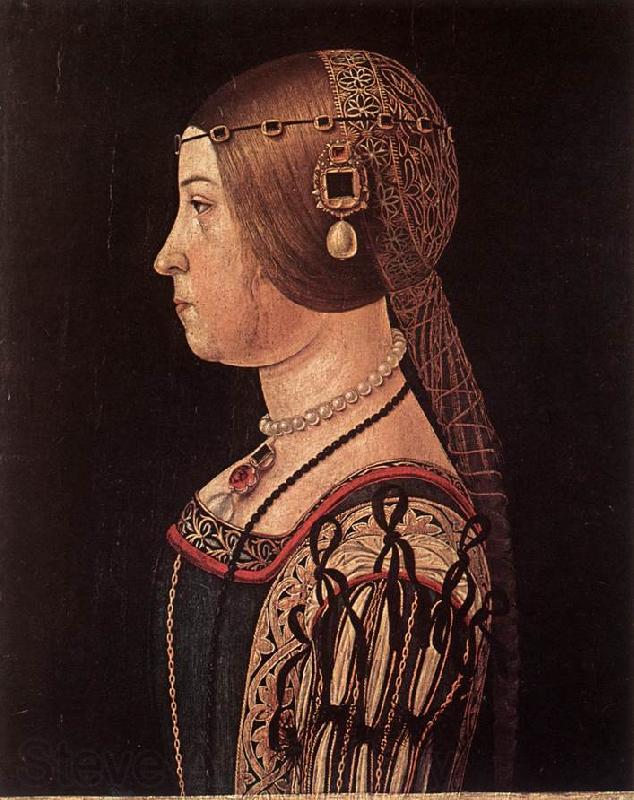 ARALDI, Alessandro Portrait of Barbara Pallavicino France oil painting art
